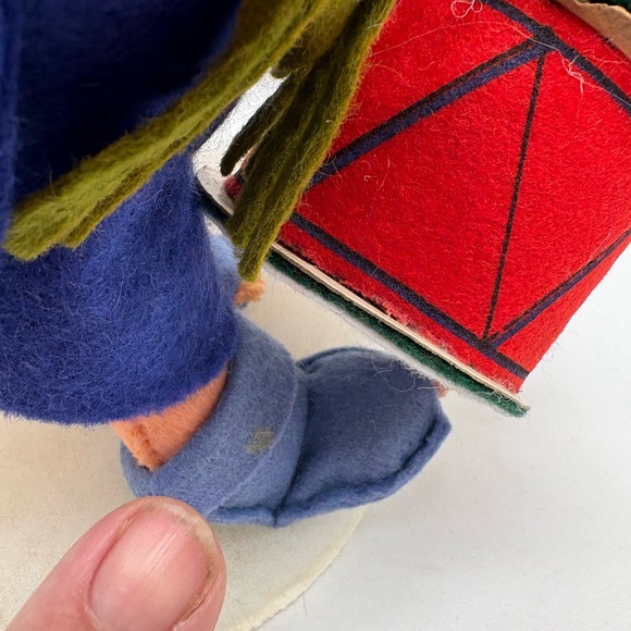 Vintage Annalee 13" Christmas
DRUMMER BOY - BLUE - Red Drum 1990  Holiday - Picture 5 of 7